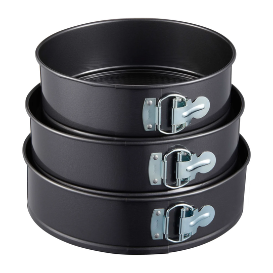 Dorre Solie springform 3-pack Black