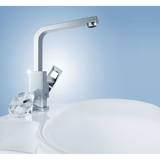 GROHE Eurocube Single-lever basin mixer 1/2" L-Size Chrome 23135000