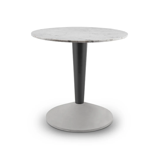 Beltz 80cm Genuine Marble Pedestal Dining Table