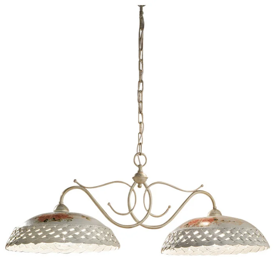 Verona 2-Light Kitchen Island Dome Pendant