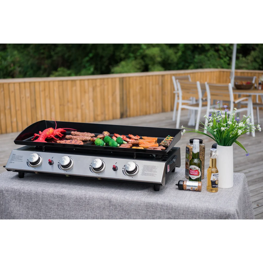Elsmore 4 - Burner Flat Top Propane Gas BBQ
