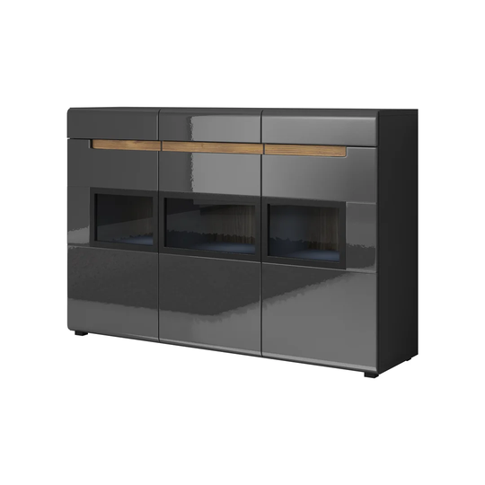 Torzsok Sideboard 140 Cm Wide 3 Drawer