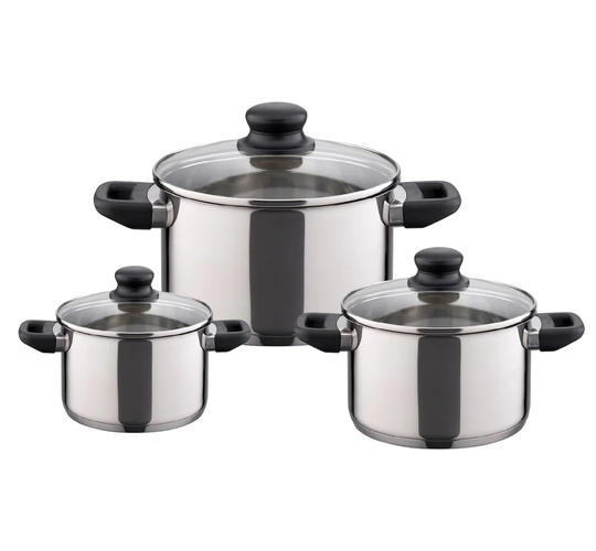 Juwel Pot Set with Lids