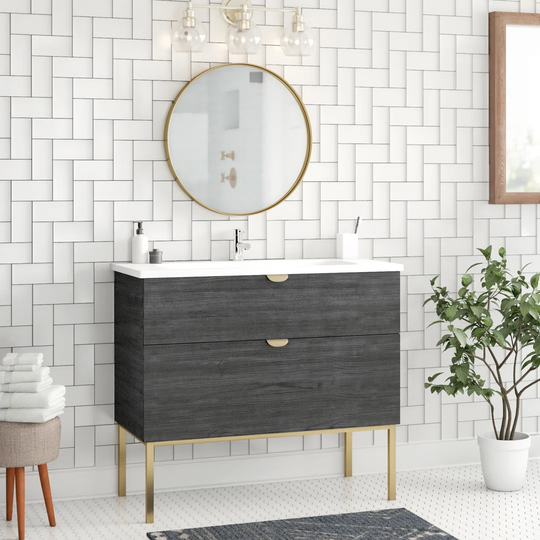 Bronx Murrah 1016mm Free-standing Single Vanity Unit