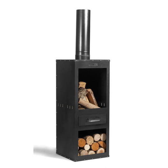 Steel Wood Burning Chiminea