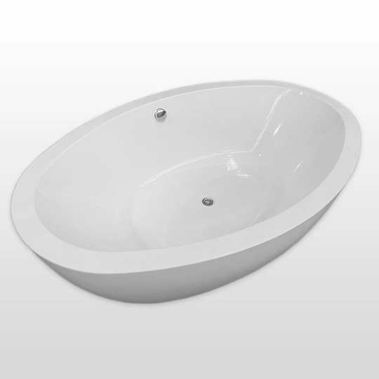 Tiffany Freestanding Bathtub Modern Design Bath Tub 190 x 120cm New