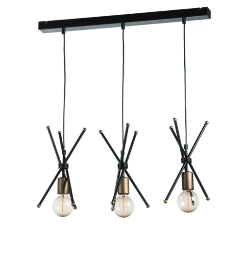 Hively 3-Light Kitchen Island Bulb Pendant