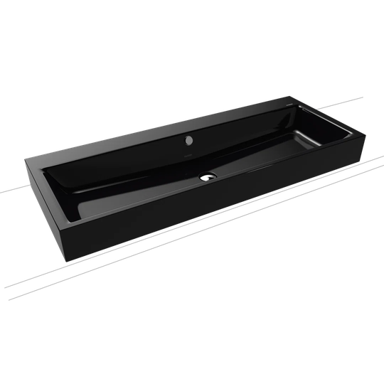 White Steel Enamel Rectangle Bathroom Sink with Overflow