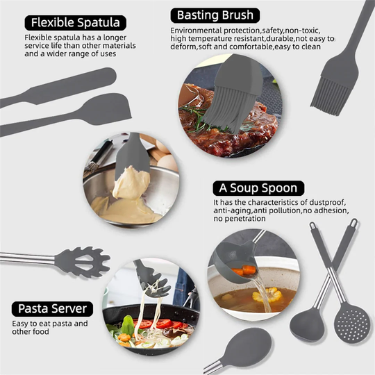 30 Piece Godeus Assorted Kitchen Utensil Set