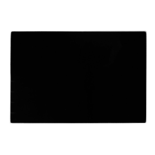 Glass Worktop Saver Kitchen Chopping Cutting Utensil Board, Black, 30 x 20 cm