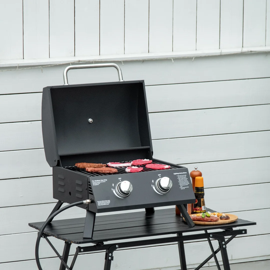 Vassilieva Dakota Fields Single Burner Built-In Natural Gas 1 BTU Gas Grill