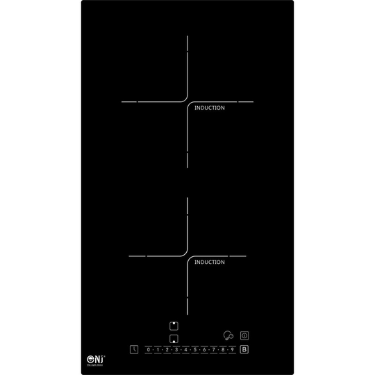 Built-In Induction Hob 2 Boost Zone Electric Sensor Timer 3500W NJ-I30
