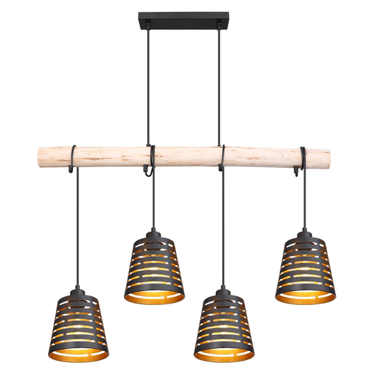 Aneta 4 - Light Kitchen Island Linear Pendant