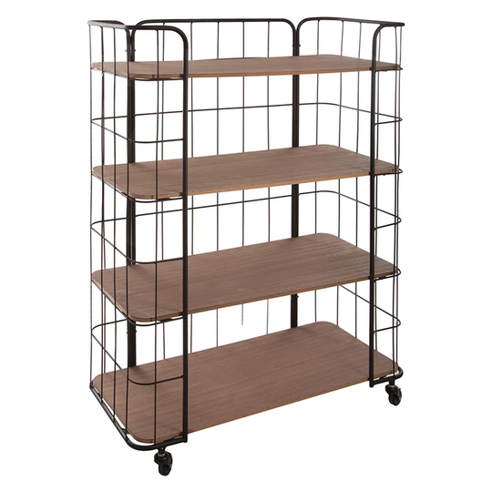 Meliton 70 Cm Iron Kitchen Trolley