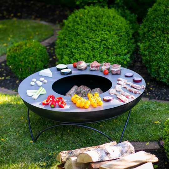 Feuerschale Mit Ring Zum Grillen