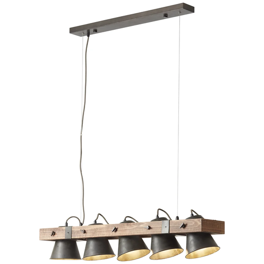 Kennon 5 - Light Kitchen Island Cone Pendant