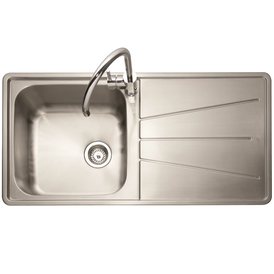 Blaze 100cm x 50cm Single Inset Kitchen Sink