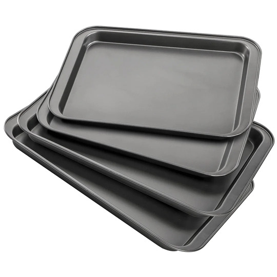 Macalla Non-Stick 4 Pack Cookie Sheet