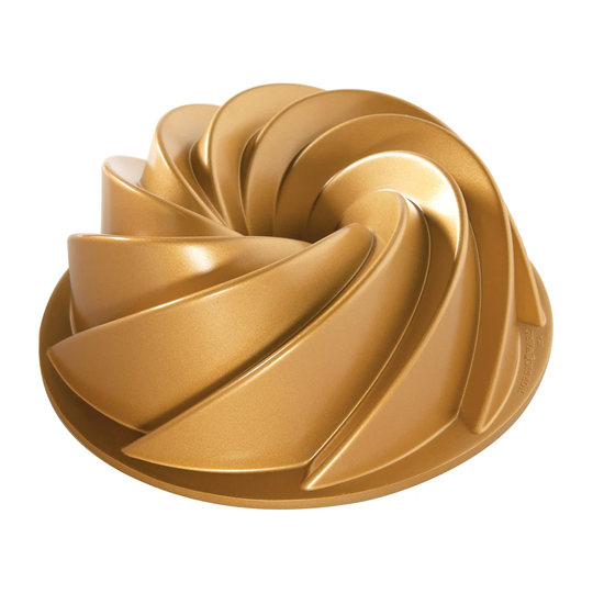 Nordic Ware Nordic Ware heritage bundt baking tin gold 2.4 L