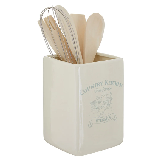 Country Kitchen Utensil Storage Set