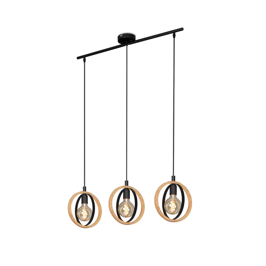 Bodnar 3 - Light Kitchen Island Linear Pendant