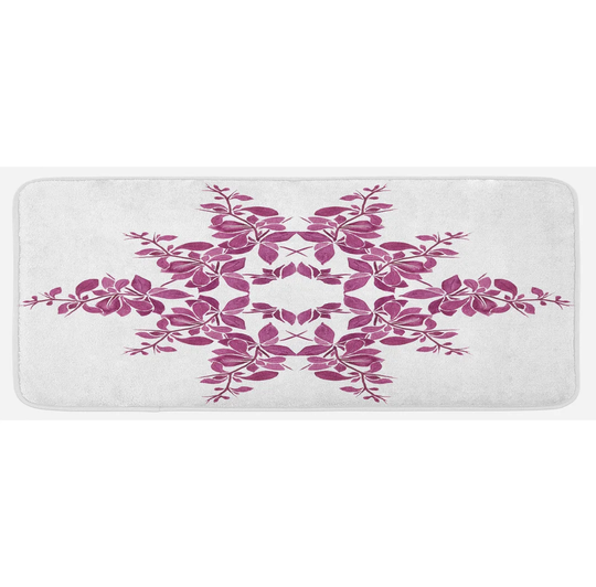 Shreya Bridal Flower Kitchen Mat