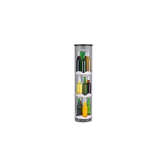 EASYmaxx 07787 Outdoor Bottle Cooler, Retractable Drinks Cooler for a Hole in the Ground, Cold Drinks without Electricity, for Garden, Camping, B
