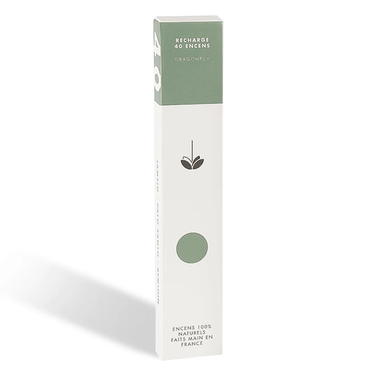 Natural Incense Sticks Refill Box - Jasmine, Palo Santo, Benzoin