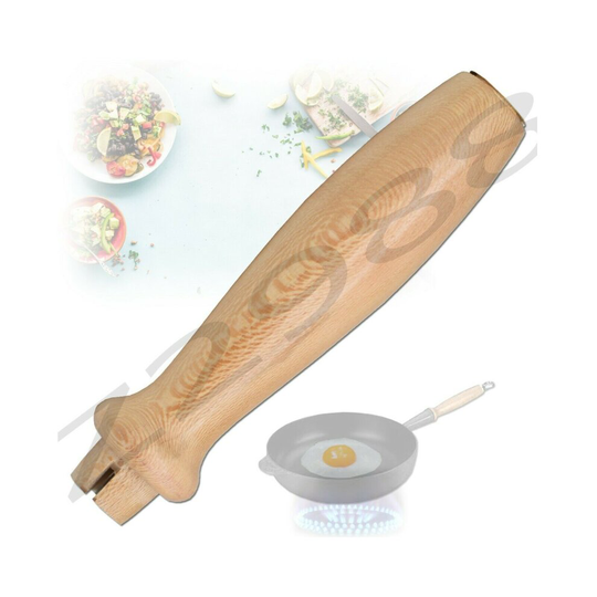 (Wooden Handle Only) Le Creuset Replacement Frying Pan Handle Hanger