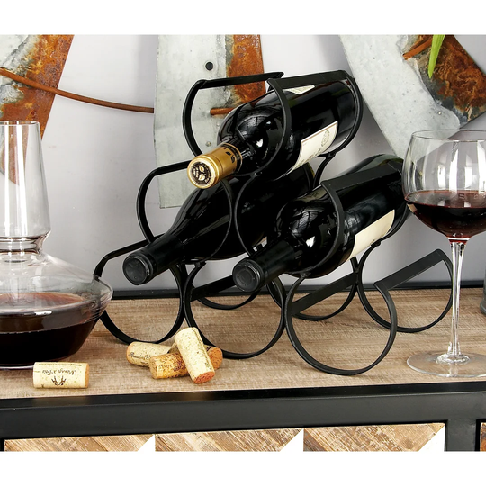 Cendejas 6 Bottle Tabletop Wine Rack
