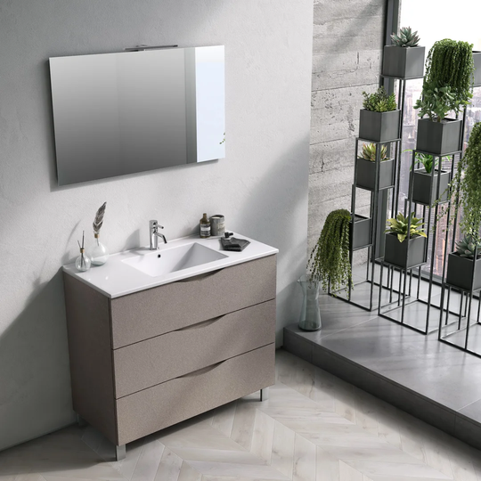 Bernice 1010mm Free-standing Single Vanity Unit