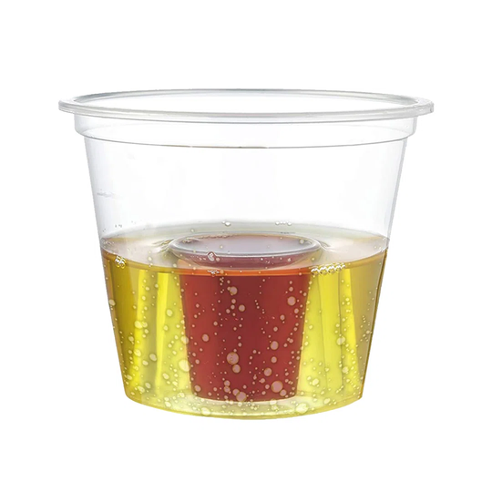 Jaida 170ml Polypropylene Plastic Short Glass