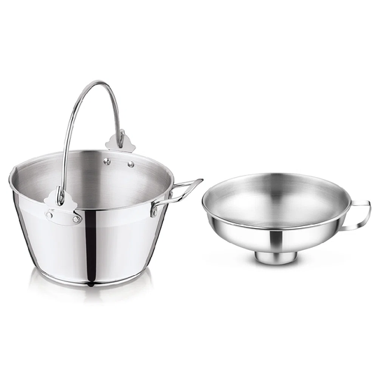 Jam Funnel with Maslin Pan 5L