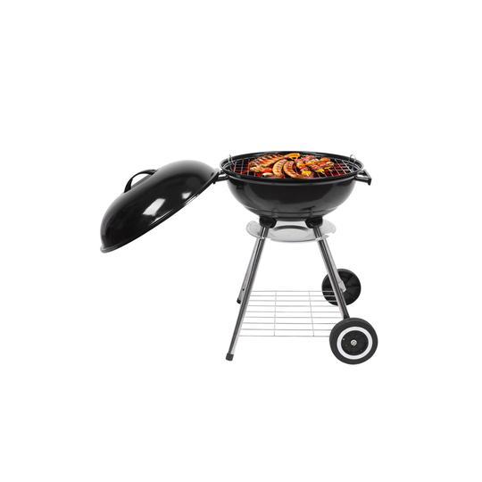 Portable Apple Charcoal BBQ Grill Outdoor Barbecue Picnic Party Garden Camping