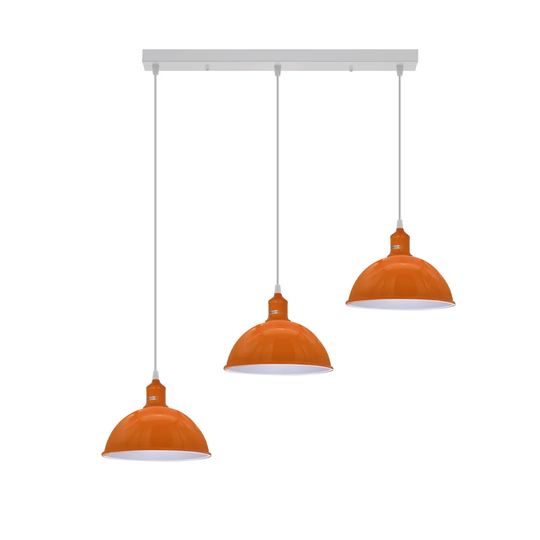 Labeeb 3-Light Kitchen Island Dome Pendant