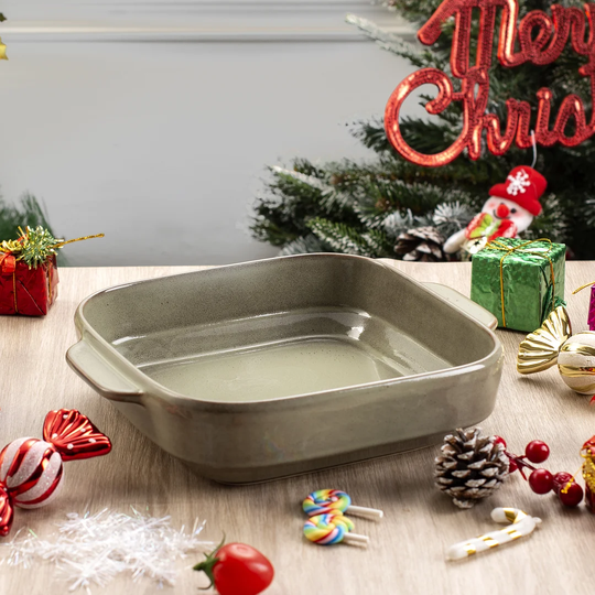 Emma 1.42L Stoneware Square Casserole