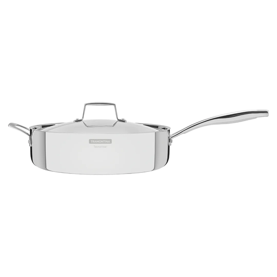 Tramontina Grano 3-PLY Stainless Steel Frying Pan with Lid 30 cm (5.6l)