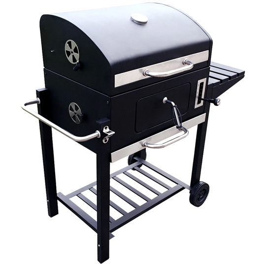 GrillSymbol 112cm Barrel Charcoal BBQ