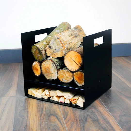 Daneuil 32Cm W x 30Cm D Metal Log Rack
