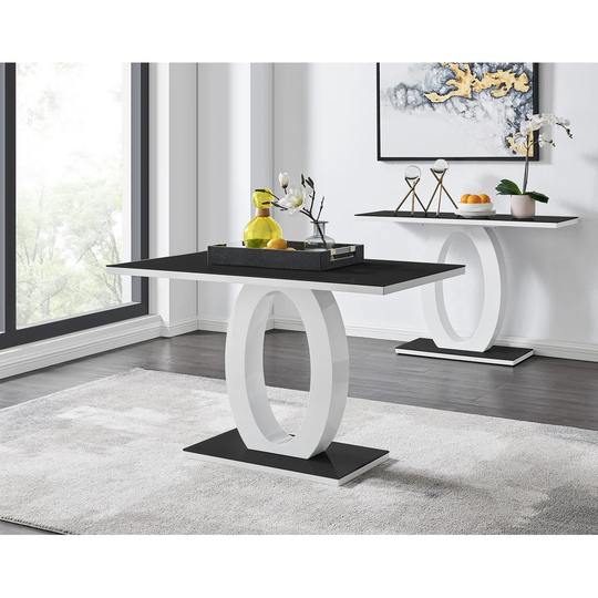 Chowchilla High Gloss Glass Dining Table