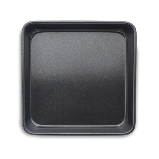 Tower T943012HG13 Square Bake Pan Made from Aluminised Steel with Non-Stick Coating, Black