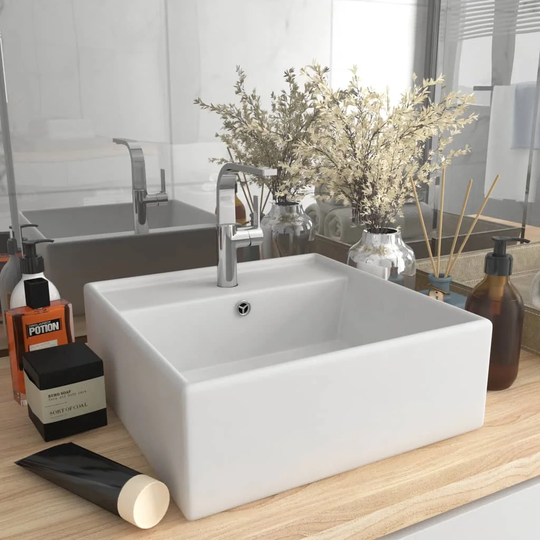 Spurlock Bathroom Luxury Ceramic Countertop Basin