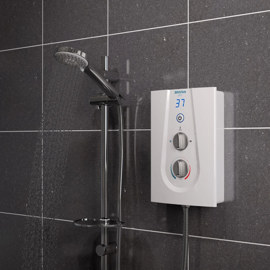 Glee Electric Shower with Slider Rail