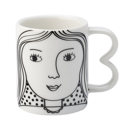 English Tableware Co. Looking Good Espresso Cup, Hers