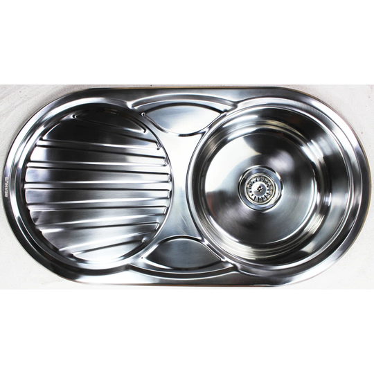 Brenton 85cm x 45cm Inset Kitchen Sink