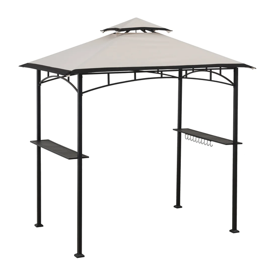 Bayamo 2.5m x 1.5m Steel BBQ Gazebo