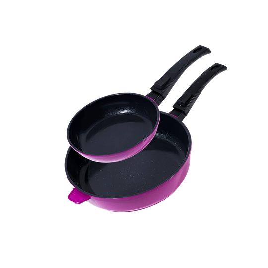 Brilliant 2-Piece Non-Stick Frying Pan Set