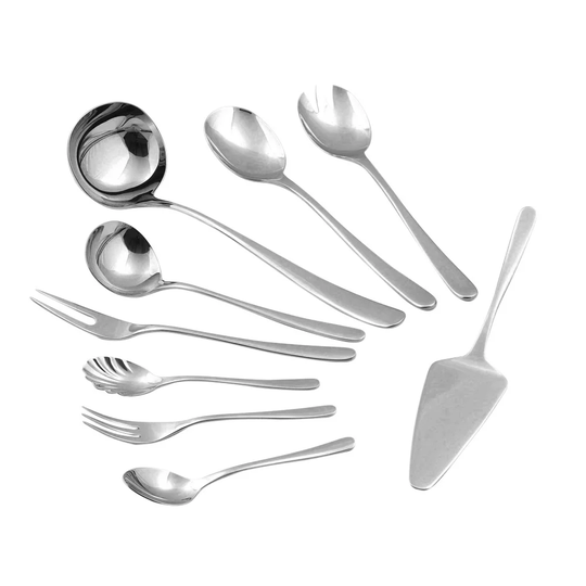 Mazzone 68 Piece 18/10 Stainless Steel Cutlery Set, Service for 12