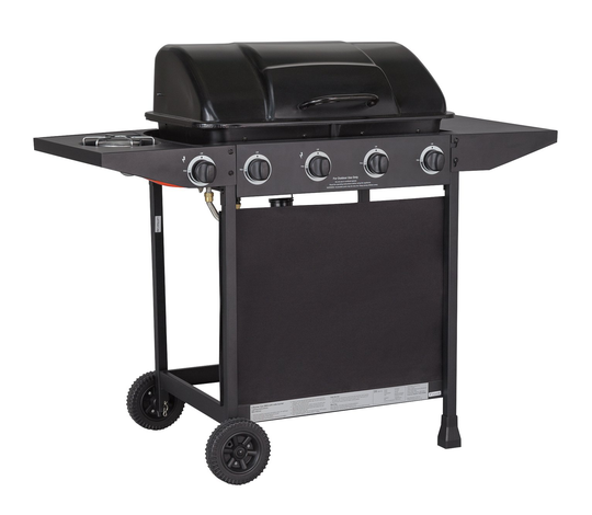 Argos Home 4 Burner Gas BBQ With Side Burner