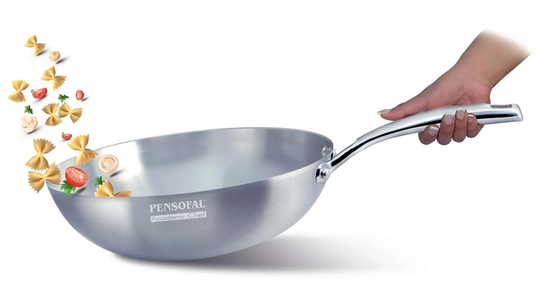 Academy Chef 28cm Aluminium Wok